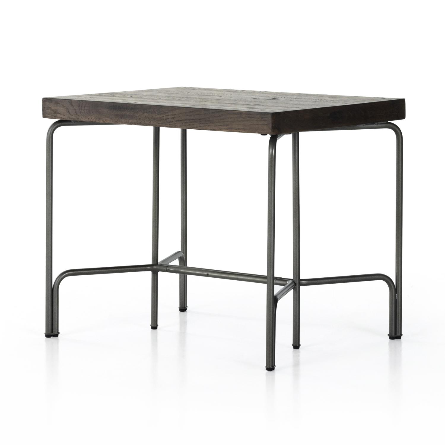 Rustic Fawn Veneer Finish Marion End Table