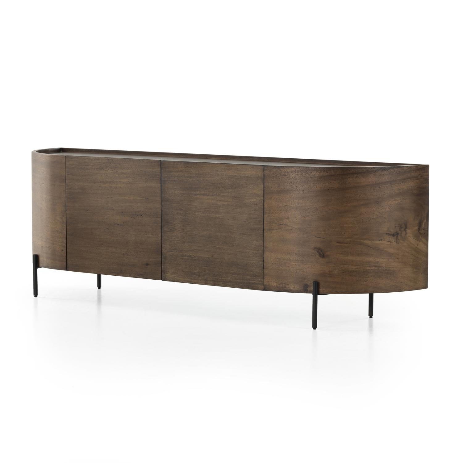 Caramel Guanacaste Finish Lunas Media Console